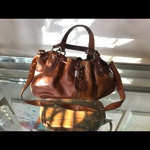 Camel Michael Kors Satchel